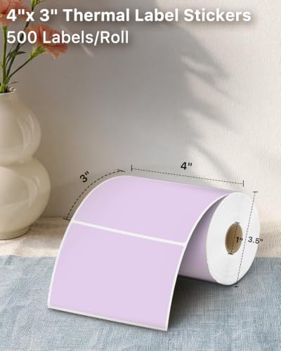 4x3 Inch Thermal Labels
