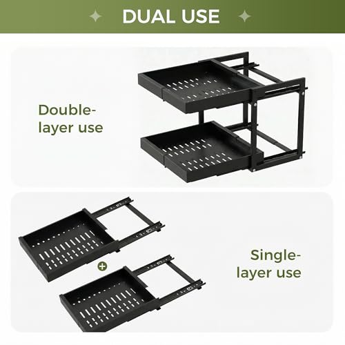Expandable Pull Out Cabinet Organizer