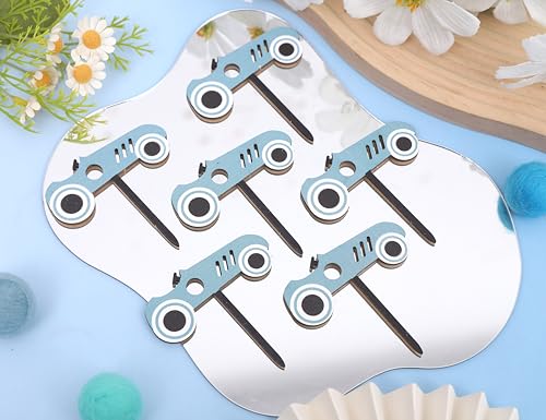 Wooden Race Car Cupcake Topper