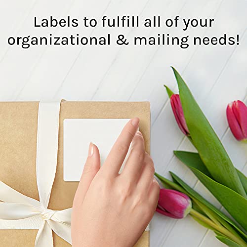 White Sticker FBA Labels (600 Count)