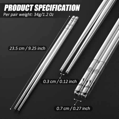 Stainless Steel Chopsticks