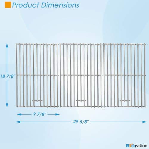 18 7 8" Grill Grates Replacement Parts for Kitchen Aid 720