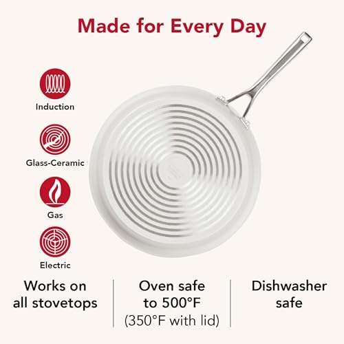 Ceramic Frying Pan with Lid