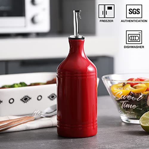 Sweejar Ceramic Olive Oil Dispenser Bottle