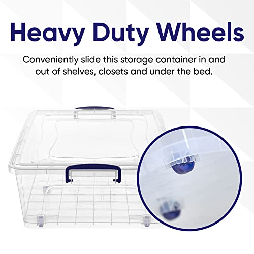 Storage Bins with Lids (2 Count)