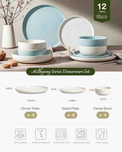 Milkyway 12 Piece Dinnerware Set