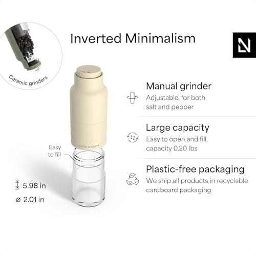 Salt and Pepper Grinder Set