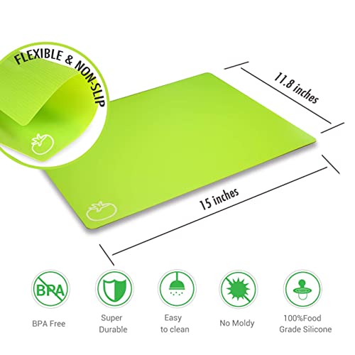 Plastic Cutting Boards for Kitchen (7 Count)