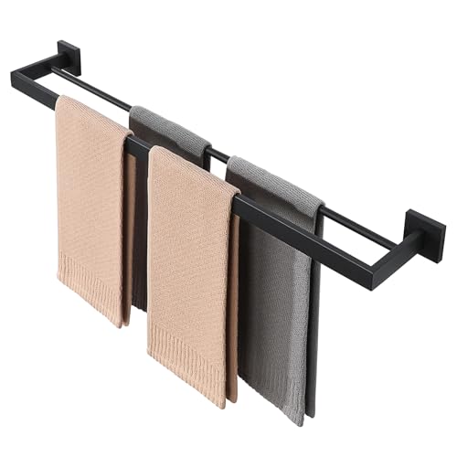 Double Towel Bars Towel Rack for Bathroom Wall Mount 32 Inch