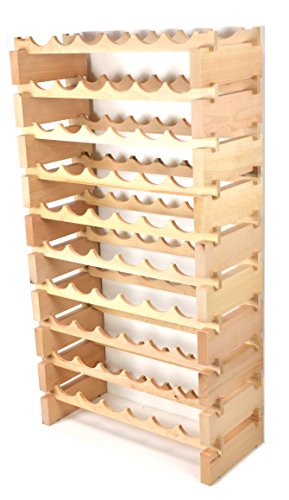 Modular Wine Rack Beechwood 24