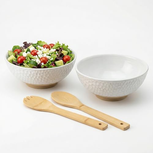 Large Ceramic Dinner Bowl Set