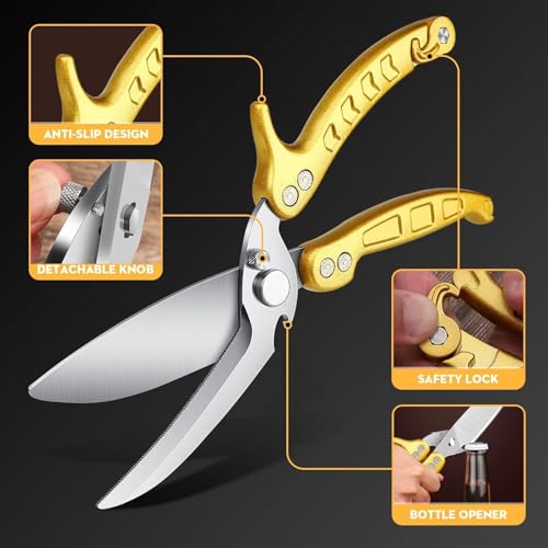 Poultry Shears Heavy Duty Kitchen Scissors