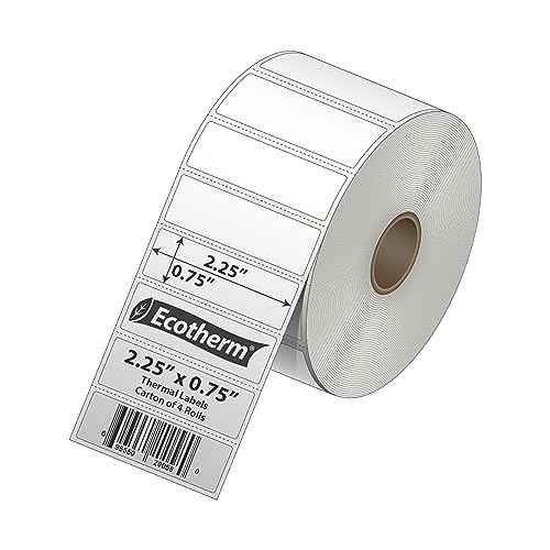 2.25" x .75" Thermal Labels (7120 Count)