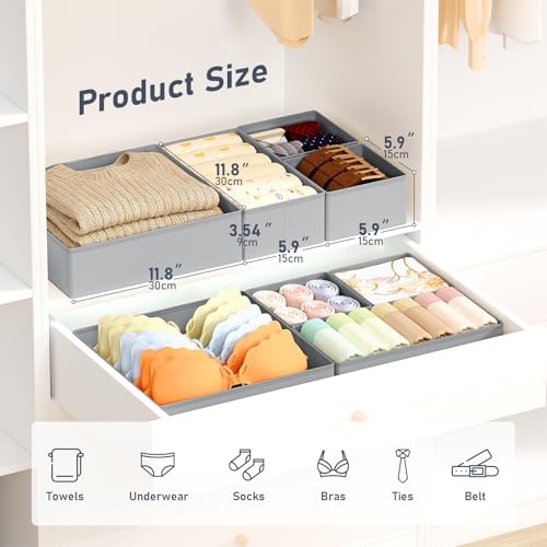 Drawer Organizer Clothes (28 Count)