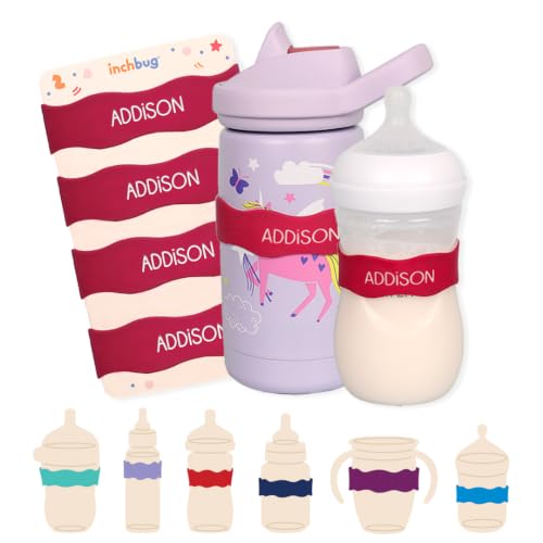 Orbit Labels Silicone Bottle Bands (4 Count)