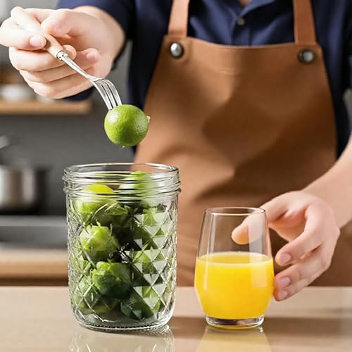 22oz 650ml Glass Mason Jars 6 Pack (6 Count)