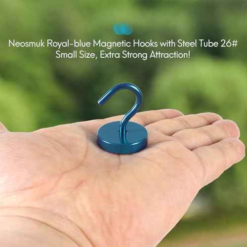 Magnetic Hooks Large Opening (6 Count)