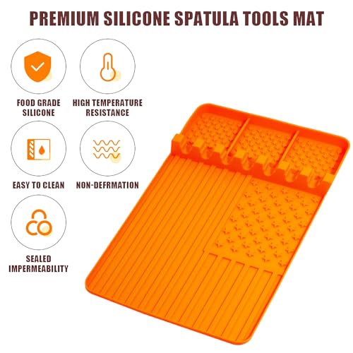 2 PCS Silicone Grill Mat Compatible with Blackstone (2 Count)