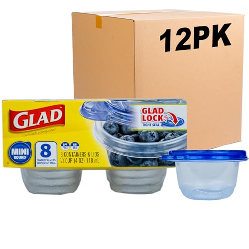 GladWare Mini Round Food Storage Containers (96 Count)