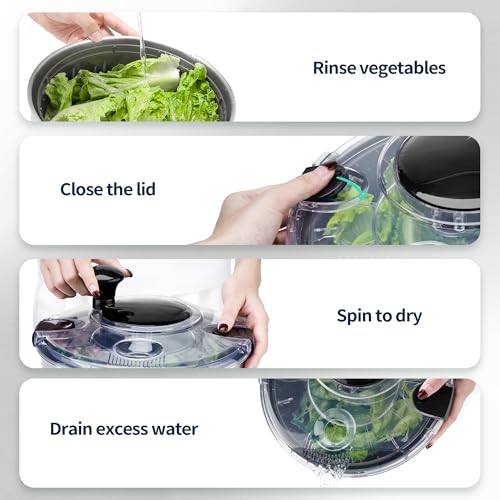 Stainless Steel Salad Spinner