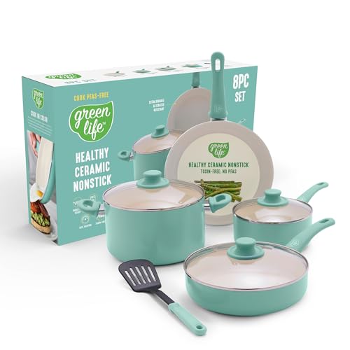8 Piece Nonstick Cookware Set