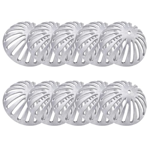 Aluminum Floor Drain Cover (10 Count)