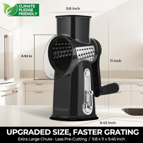 Rotary Cheese Grater 5 Blades