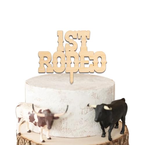 My First Rodeo Cake Topper