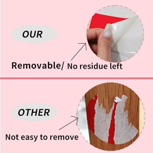 250 Red 2*3 Inch Rectangle Removable Writable Color Coding Labels