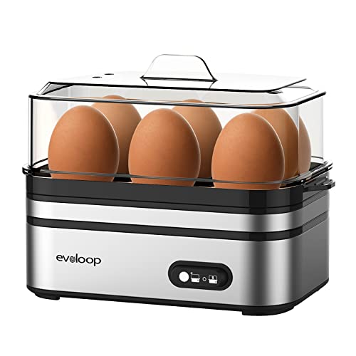 Rapid Egg Cooker Electric 6 Eggs Capacity (6 Count)