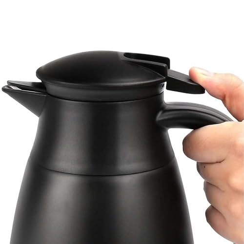 2pcs 70oz Coffee Carafe Airpot Insulated Coffee Urn Stainless Steel Vacuum Thermal Pot Dispenser for Coffee (2 Count)