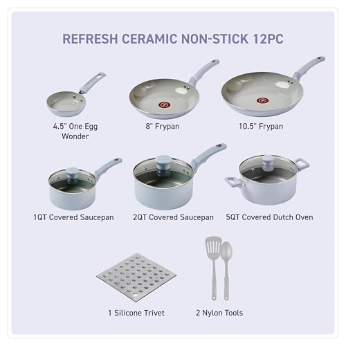 Refresh Ceramic Nonstick Cookware Set