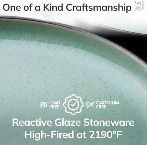 24 Piece Stoneware Dinnerware Set for 6 (24 Count)