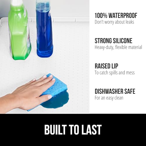 Waterproof Silicone Under Sink Mat (646 sq inches)