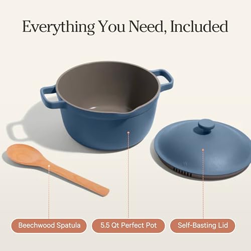 Perfect Pot 5.5 Qt Nonstick Ceramic Pot & Dutch Oven with Lid