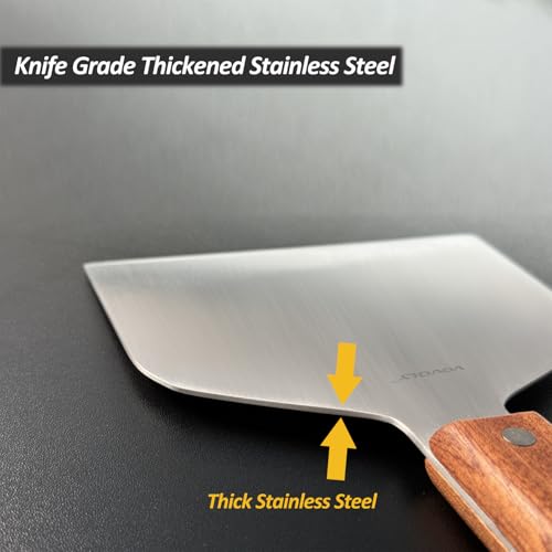 Stainless Steel Metal Spatula Set For Griddle (3 Count)