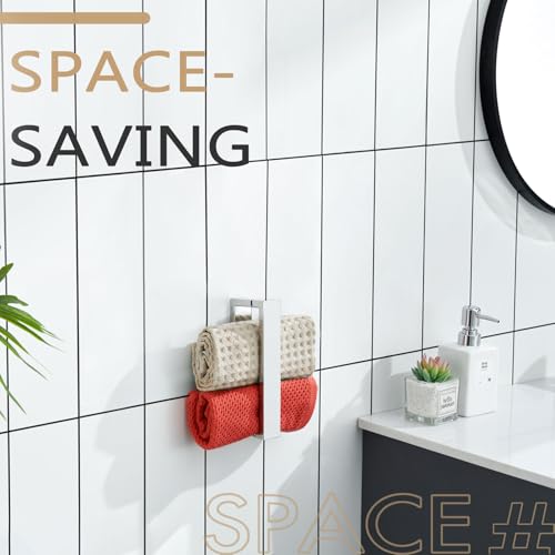 Towel Ring Chrome Hand Towel Bar Rack 9