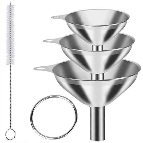 Funnels for Kitchen Bottle Filling (3 Count)