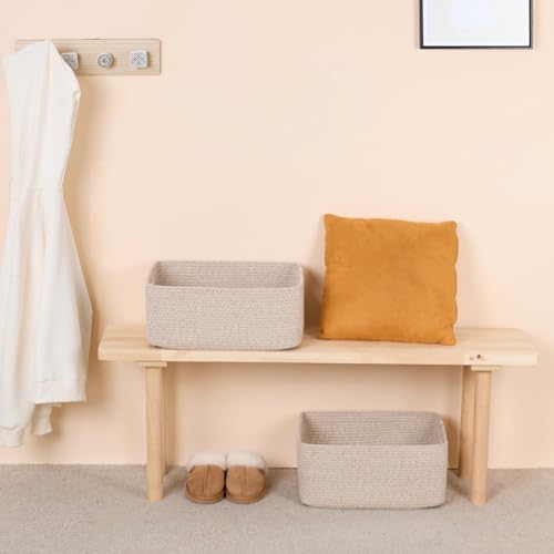 Large Storage Baskets for Organizing (4 Count)