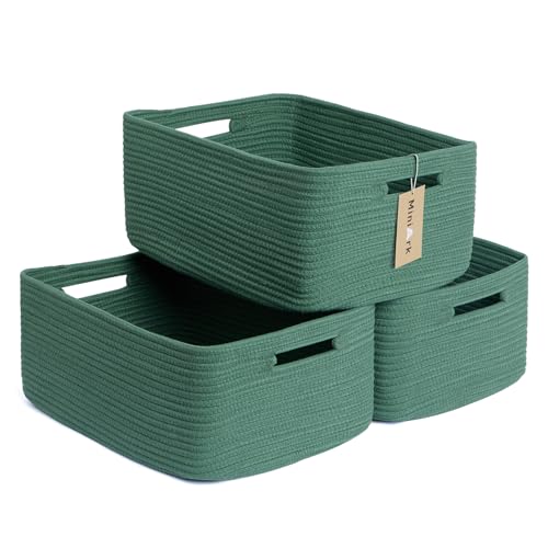 Large Storage Baskets for Shelves (3 Count)