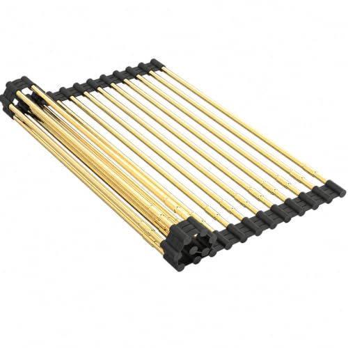 Expandable Roll Up Dish Drying Rack
