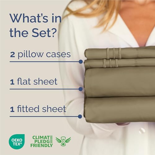 King Size 4 Piece Sheet Set (4 Count)