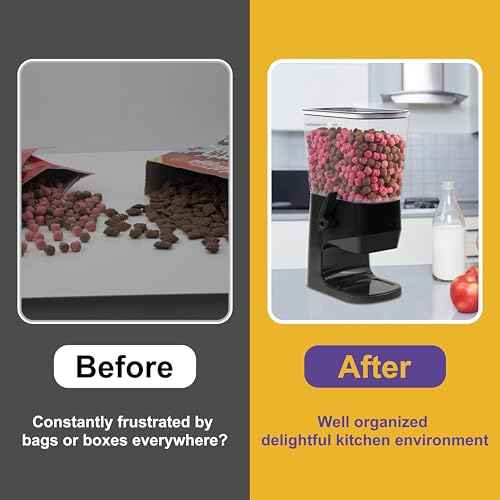 Cereal Dispenser Countertop 1 Pack
