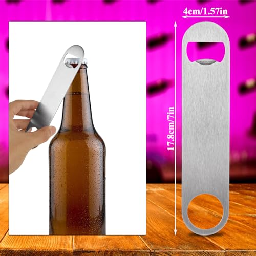 20 Pack 7 Inch Flat Bottle Opener (20 Count)