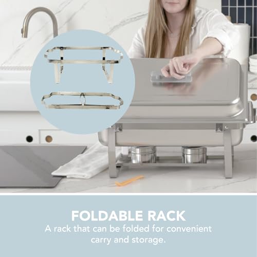 4 Pack Chafing Dish Full Set