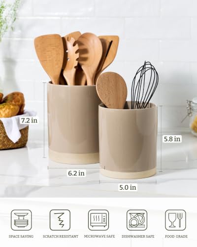 Ceramic Utensil Holder (2 Count)