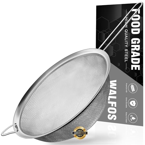 8.6 Inch Large Fine Mesh Strainer