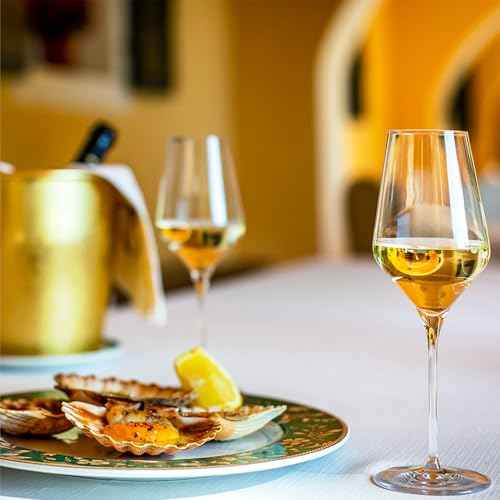 Quatrophil White Wine Glasses Crystal (2 Count)