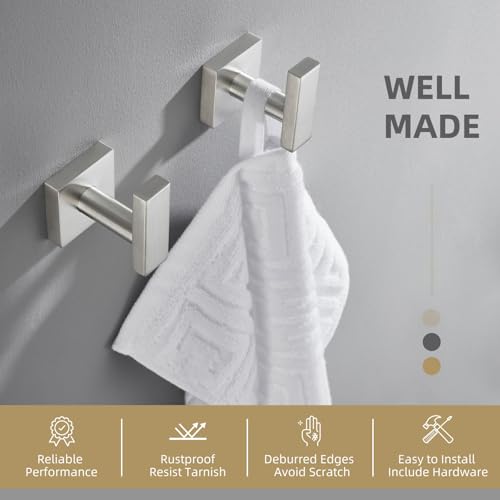 Bath Hand Towel Hook 2 Pack (2 Count)