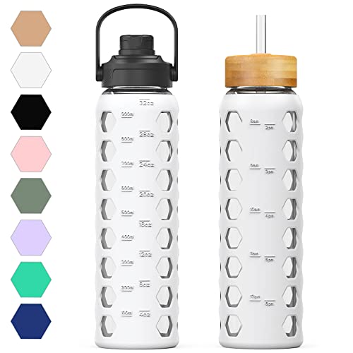 Glass Water Bottle